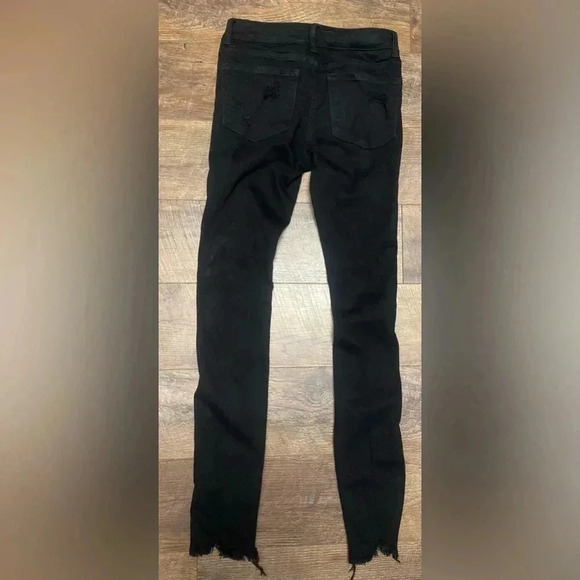 Flying Monkey Mid-Rise Distressed Ankle Skinny Jeans Size 26 - Picture 6 of 6